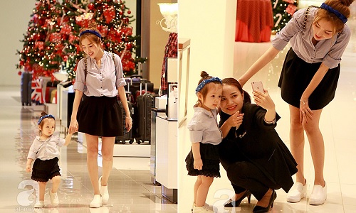 Bên cạnh đó, rất nhiều lần anh bị “bắt gặp” xuất hiện cùng mẹ con Elly Trần tại các sự kiện. 